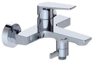 Смеситель для ванны с ручным душем Groсenberg GB8033 Хром